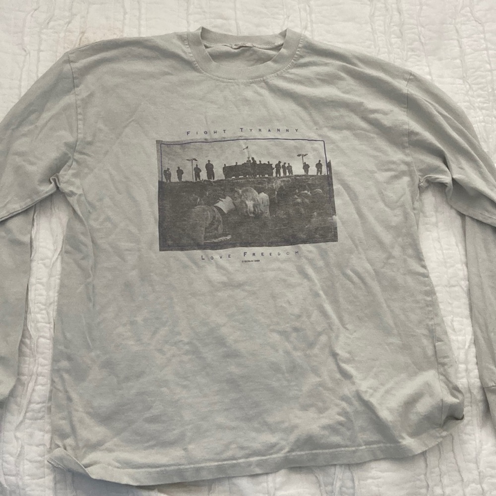 Brandy Melville graphic long sleeve tee
